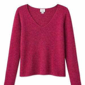 Eileen Fisher Cotton Knit Sweater